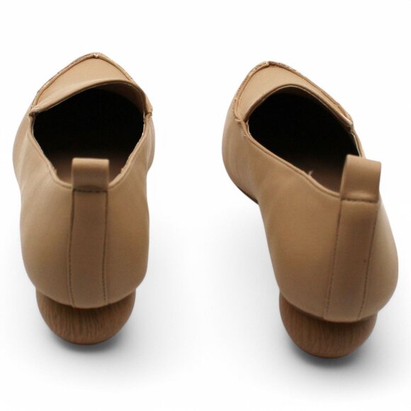 Journee Collection Women's Maggs Pointed Toe Loafers - Tan - Picture 7 of 7